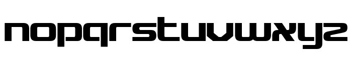 BEXTRA Regular Font LOWERCASE