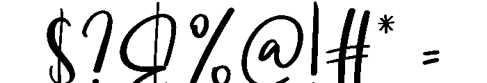 Be Kind1 Font OTHER CHARS