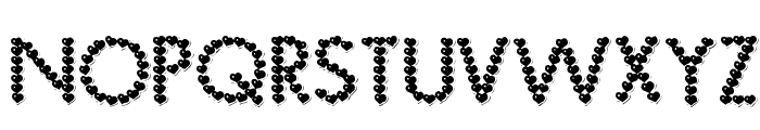 Be My Valentine Font LOWERCASE