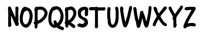 BeSeriousDEMO Font UPPERCASE