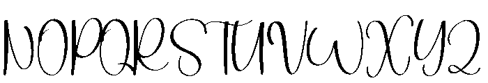 Beach Amazing Font UPPERCASE