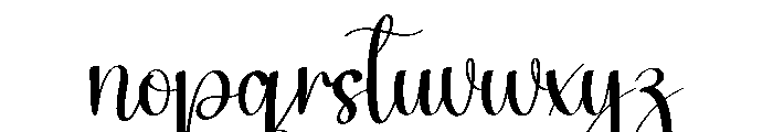 Beach Amazing Font LOWERCASE