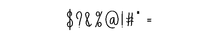 Beach Atmosphere Font OTHER CHARS