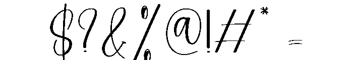 Beach Birthday Font OTHER CHARS