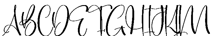Beach Birthday Font UPPERCASE