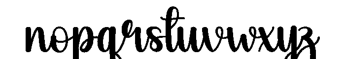 Beach Crab Font LOWERCASE