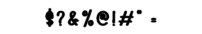 Beach Sunbathing Font OTHER CHARS