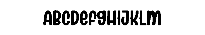 Beach Sunbathing Font UPPERCASE
