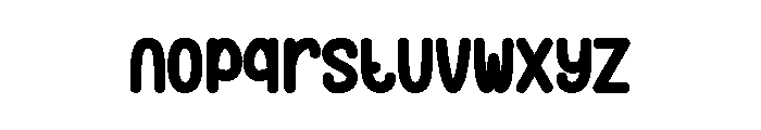 Beaching Font LOWERCASE