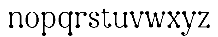 Beadcharm Personal Use Only Rg Font LOWERCASE
