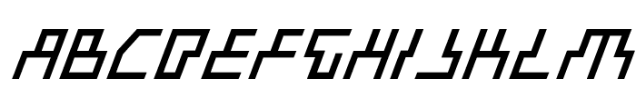Beam Rider Italic Font LOWERCASE