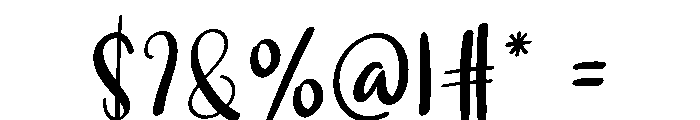 Beaming1 Font OTHER CHARS