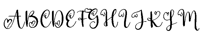 Beaming1 Font UPPERCASE