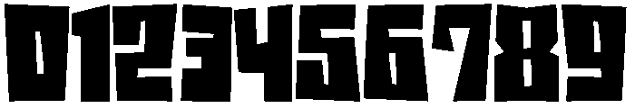 Beanesdrock Font OTHER CHARS