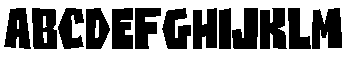 Beanesdrock Font UPPERCASE