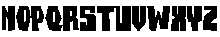 Beanesdrock Font UPPERCASE