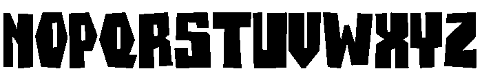 Beanesdrock Font LOWERCASE