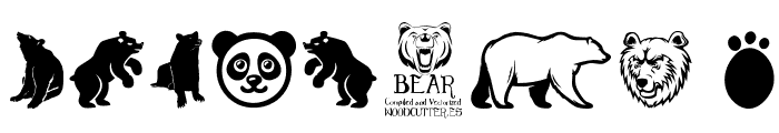Bear Icons Font OTHER CHARS