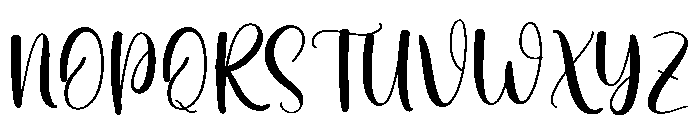 Bear1 Font UPPERCASE