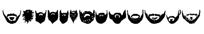 Beard Font LOWERCASE
