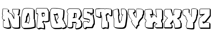 Beastian 3D Regular Font UPPERCASE