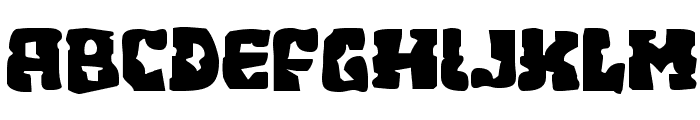 Beastian Expanded Font UPPERCASE