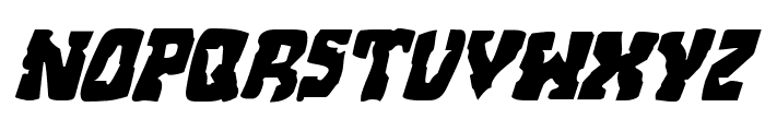 Beastian Italic Font UPPERCASE