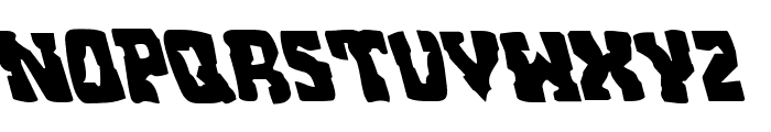 Beastian Leftalic Font LOWERCASE