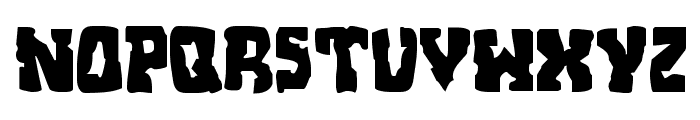 Beastian Regular Font UPPERCASE