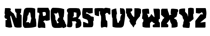 Beastian Regular Font LOWERCASE