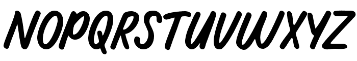 Beasty Morty Font LOWERCASE