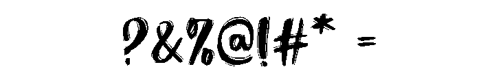 Beat Drop Font OTHER CHARS