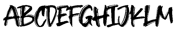 Beat Drop Font UPPERCASE