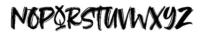 Beat Drop Font UPPERCASE