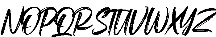 Beatcarb Font UPPERCASE