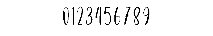 Beautiful Handmade1 Font OTHER CHARS