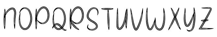 Beautiful Handmade Font UPPERCASE