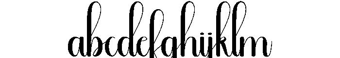 Beautiful House FONT