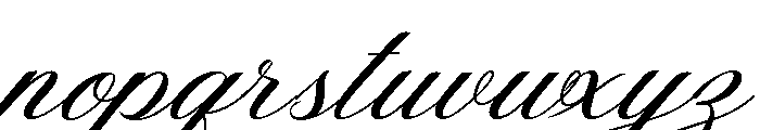 Beautiful Malera Demo Italic Font LOWERCASE