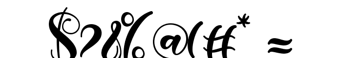 Beautiful Monogram Font OTHER CHARS