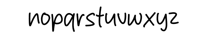 Beautiful Night Club Font LOWERCASE