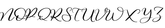 Beautiful Odete Font UPPERCASE