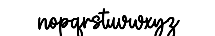 Beautiful Spring Font LOWERCASE