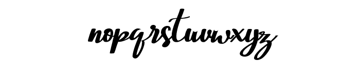BeautifulScript-script Font LOWERCASE
