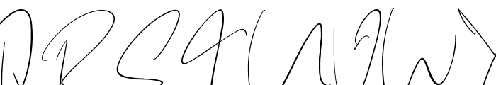 Beautifull Font UPPERCASE