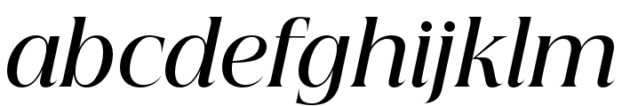 Beautique Display Medium Italic FONT