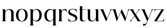 Beautique Display Medium Font LOWERCASE