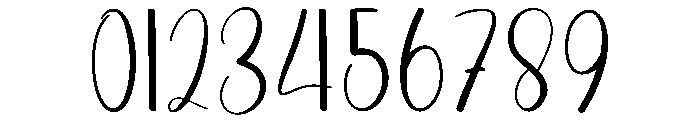 Beauty Autography Font OTHER CHARS