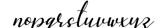 Beauty Baby Font LOWERCASE