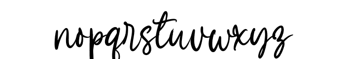 Beauty Bailey Font LOWERCASE